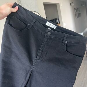 Abercrombie & Fitch | Curve love super skinny high rise jeans (black)
